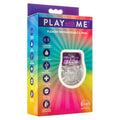 Play With Me Pleaser Rechargeable Vibrating C-Ring, Purple