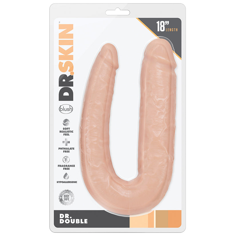 Dr. Skin Dr. Double 18 Inch Double-Ended Dildo