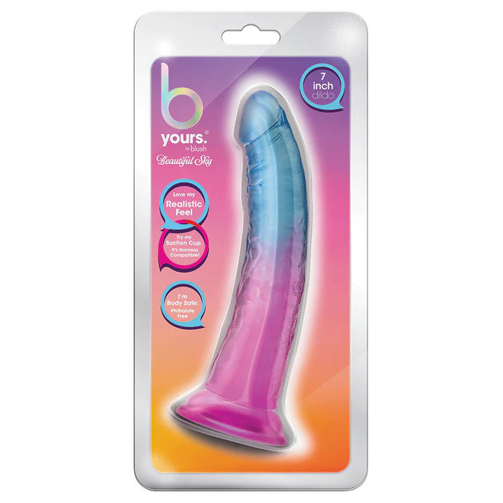 B Yours Beautiful Sky Gradient Dildo with Suction Cup