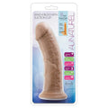 Au Naturel 8 Inch Dual Density Dildo with Suction Cup