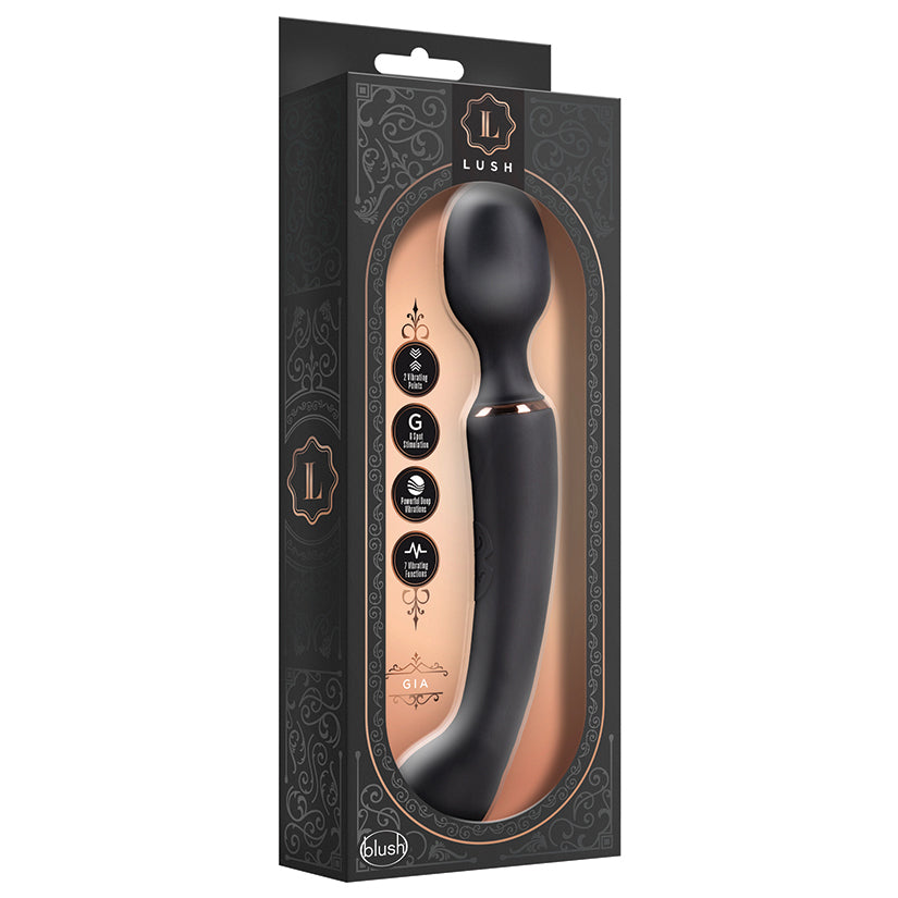 Lush Gia Dual-Ended Wand Massager and G-Spot Vibrator