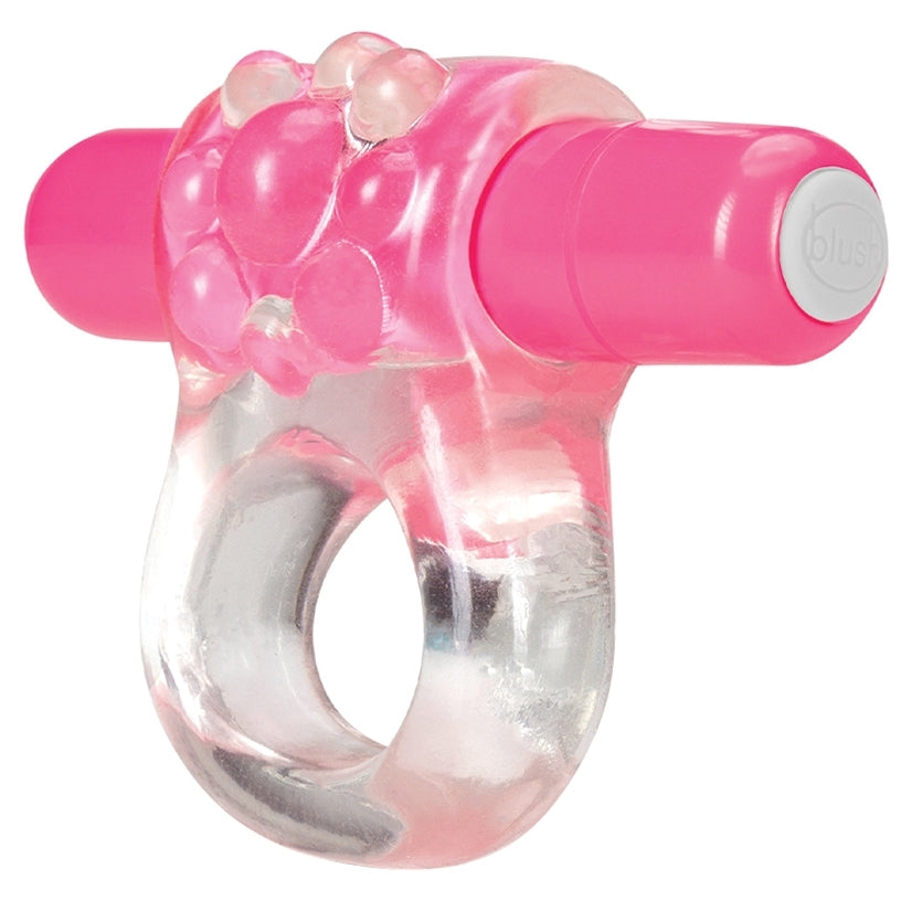 Play With Me Teaser Vibrating C-Ring, Pink