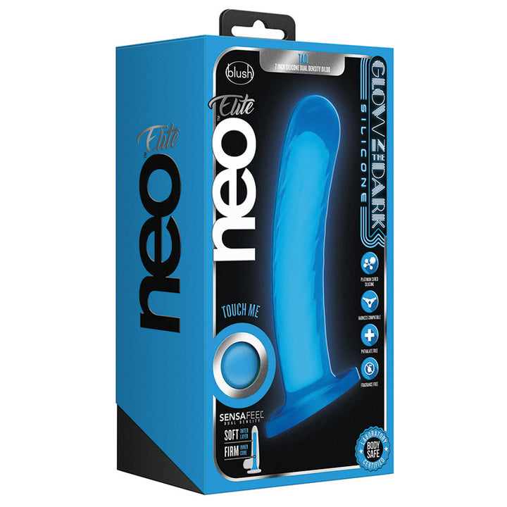 Neo Elite Glow in the Dark Tao-Neon Blue 7"  from Blush