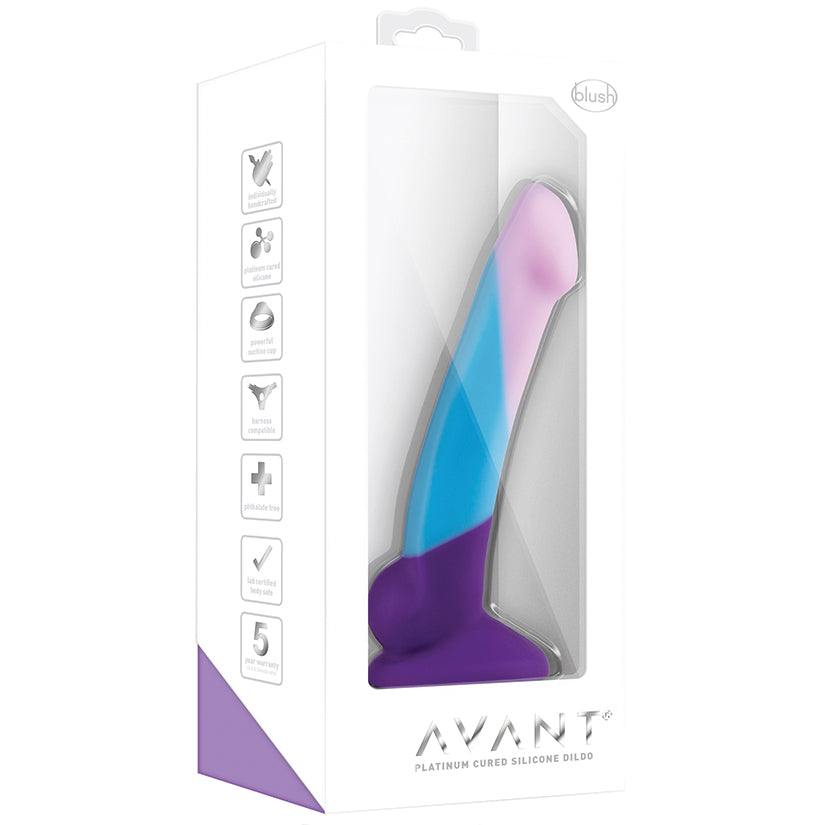 Avant D16 Purple Haze Silicone Suction Cup Dildo