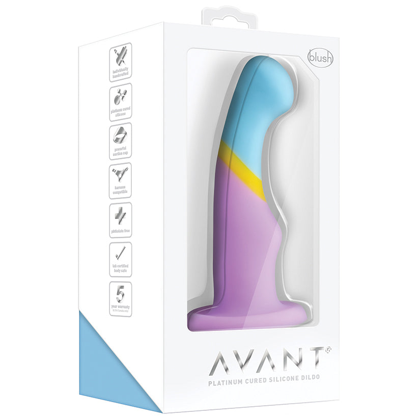 Avant D14 Heart of Gold Curved Silicone Dildo