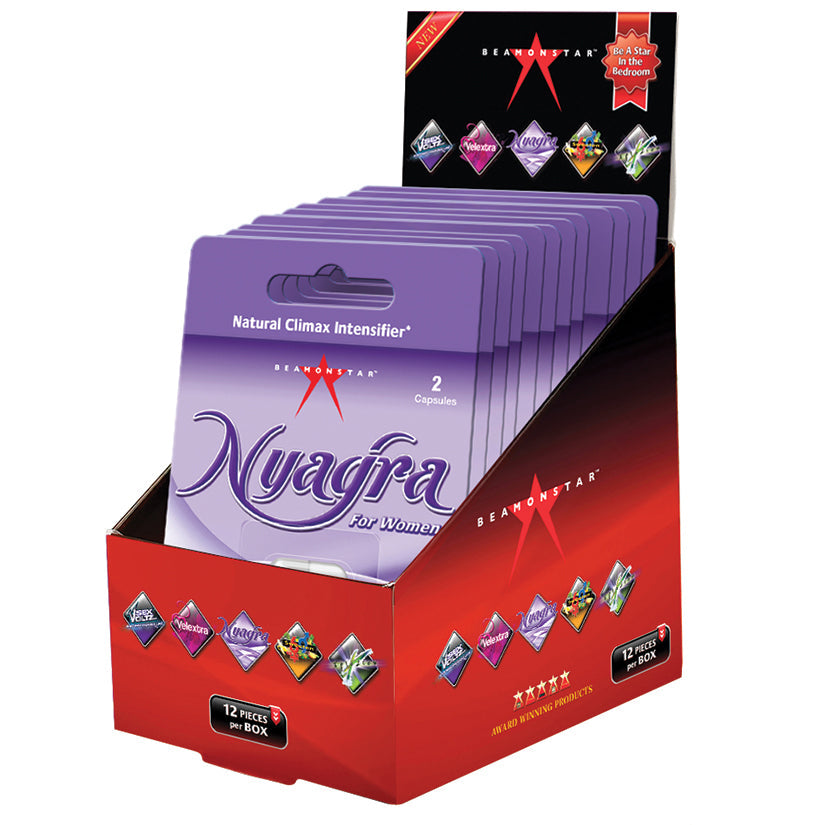 Nyagra 2 Pill Pack Display of 12  from Beamonstar