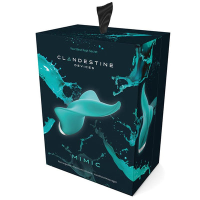 Mimic Massager - Seafoam | Clandestine Devices Sex Toys from thedildohub.com