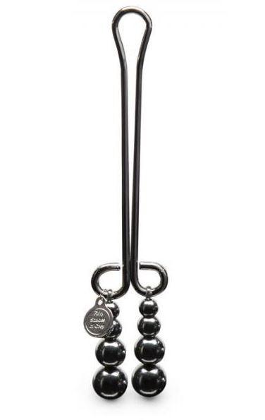 Fifty Shades Darker Just Sensation Beaded Clitoral Clamp  from thedildohub.com