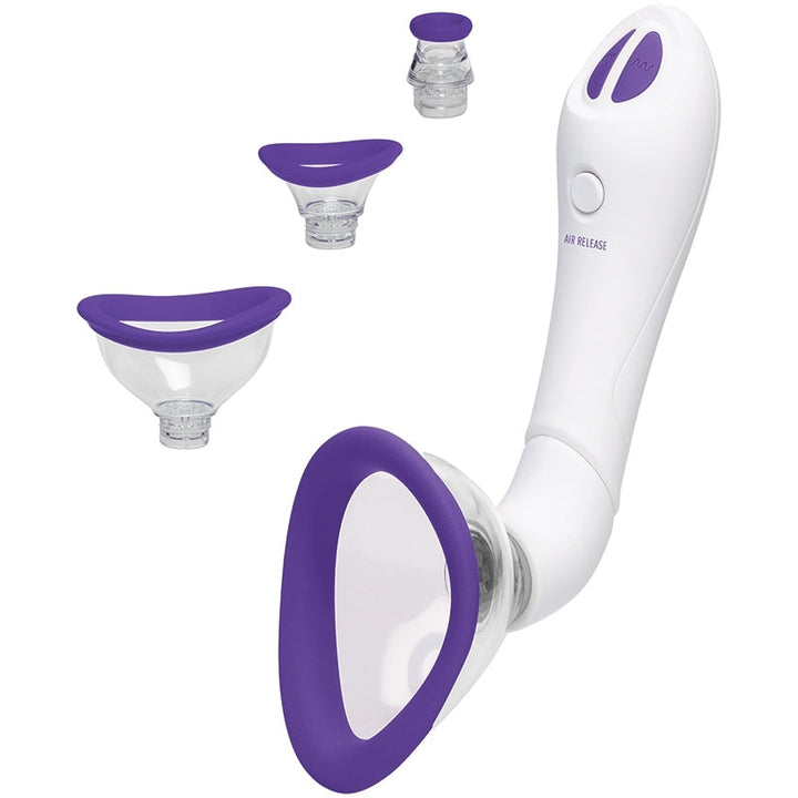 Bloom Rechargeable Intimate Body Pump-Purple  from Doc Johnson