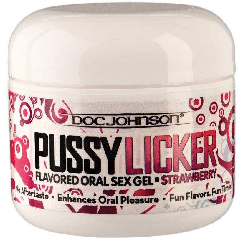 Pussy Licker Strawberry Oral Sex Gel