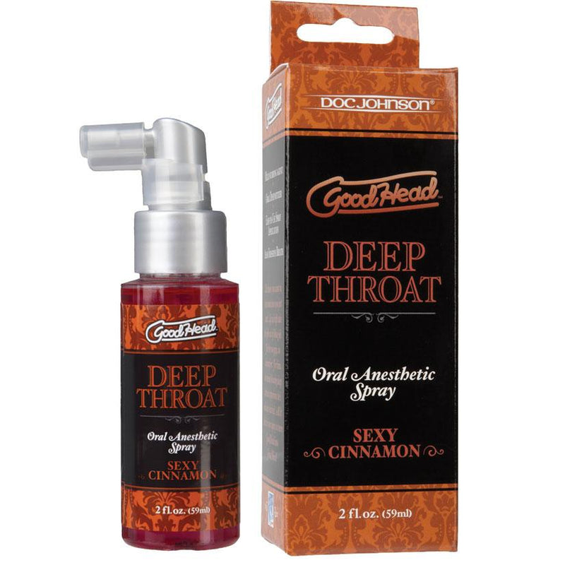 Good Head Deep Throat Spray - Sexy Cinnamon  from Doc Johnson