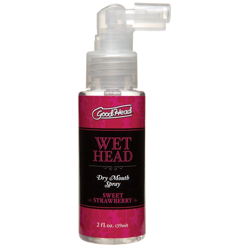 GoodHead Wet Head Dry Mouth Spray Strawberry 2 oz