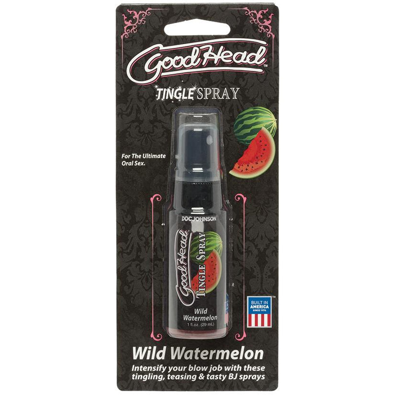 Goodhead - Tingle Spray - 1 Fl. Oz. - Wild  Watermelon  from Doc Johnson