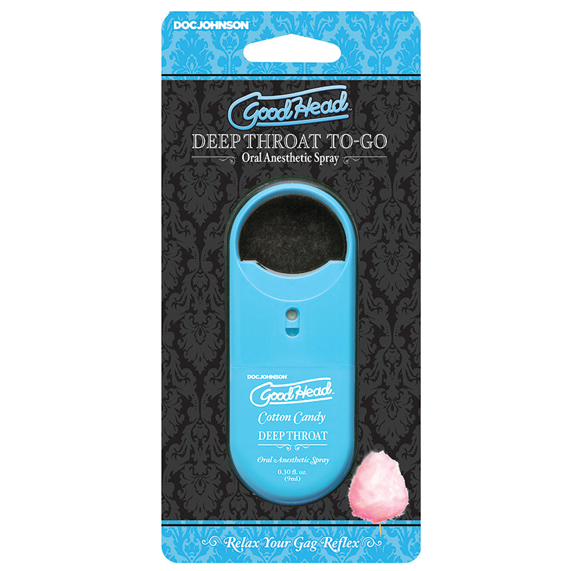 GoodHead Deep Throat Spray To-Go, Cotton Candy
