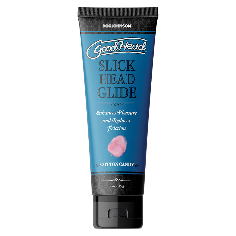 GoodHead Slick Head Glide Cotton Candy Flavored Lubricant 4 oz