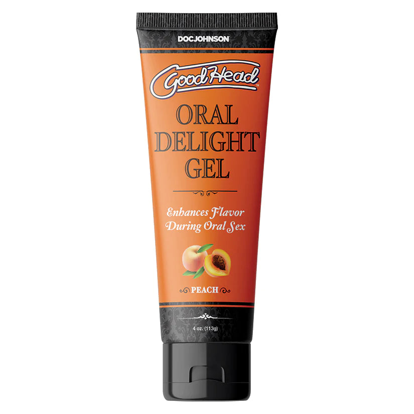 GoodHead Oral Delight Gel Peach 4 oz
