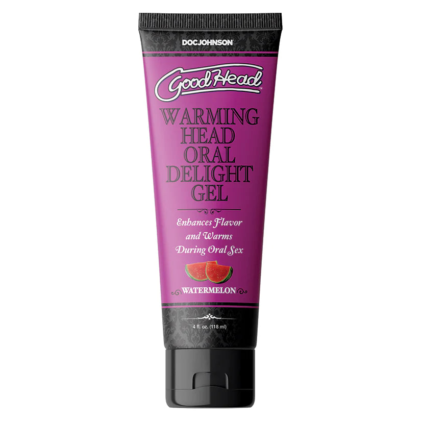GoodHead Warming Head Oral Delight Gel Watermelon 4 oz