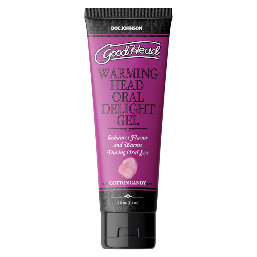 GoodHead Warming Head Oral Delight Gel Cotton Candy 4 oz