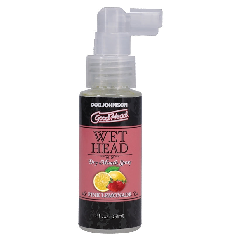 GoodHead Wet Head Dry Mouth Spray, Pink Lemonade
