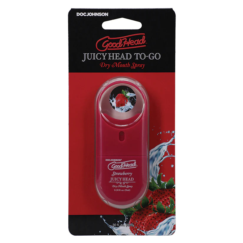 GoodHead Juicy Head Dry Mouth Spray To Go Strawberry