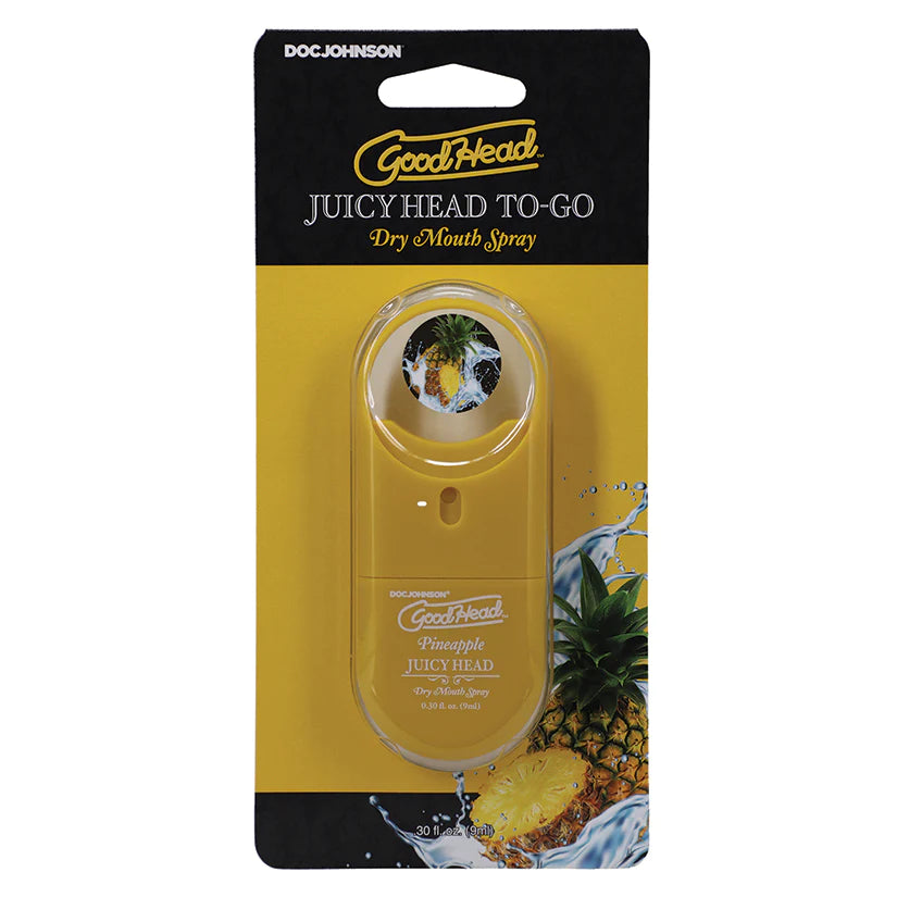 GoodHead Juicy Head Dry Mouth Spray To Go Pineapple