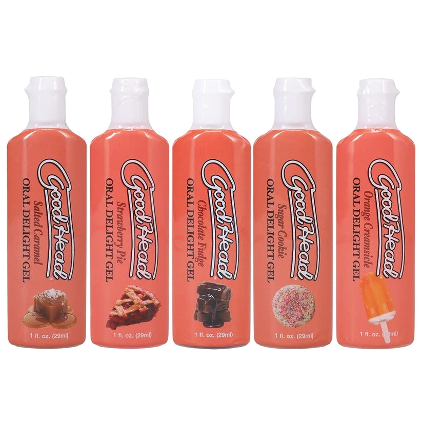 GoodHead Oral Delight Gel Desserts 5-Pack 1 oz Bottles