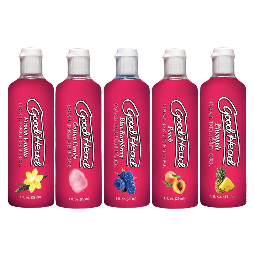 GoodHead Oral Delight Gel 5-Pack 1 oz Bottles