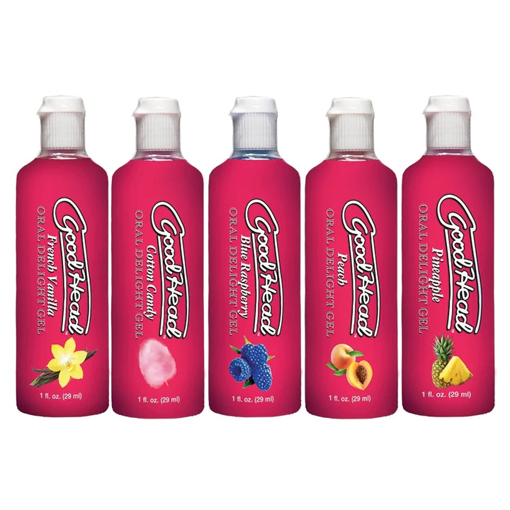 GoodHead Oral Delight Gel 5-Pack 1 oz Bottles