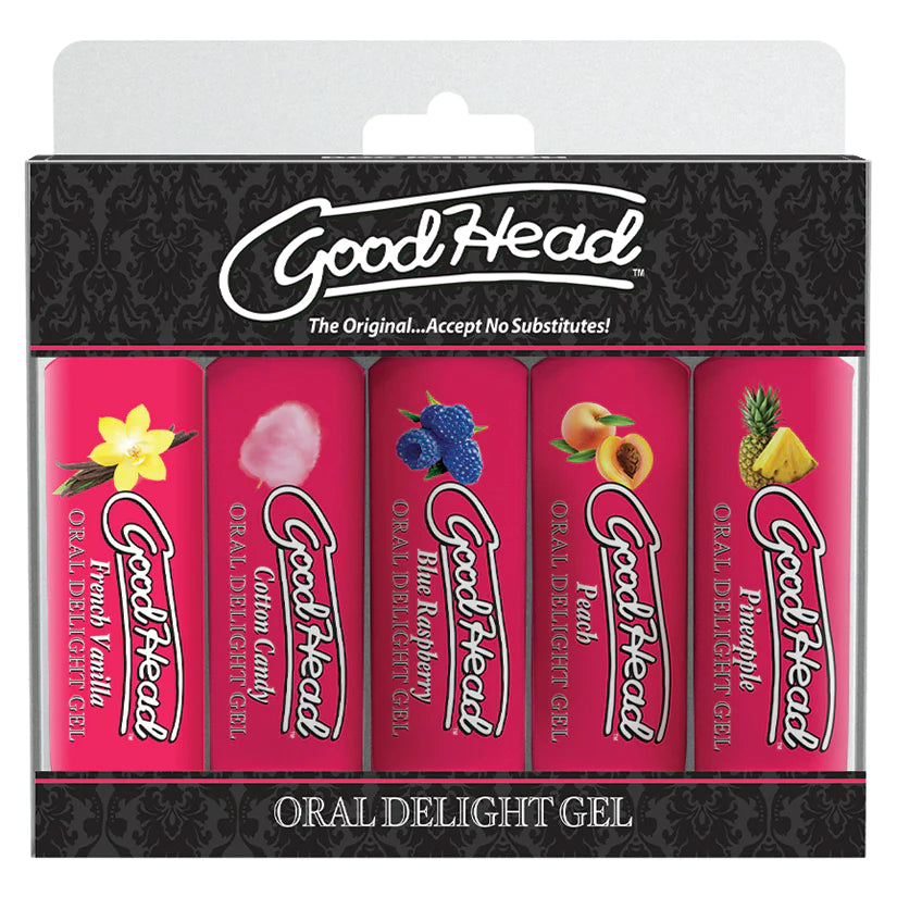 GoodHead Oral Delight Gel 5-Pack 1 oz Bottles