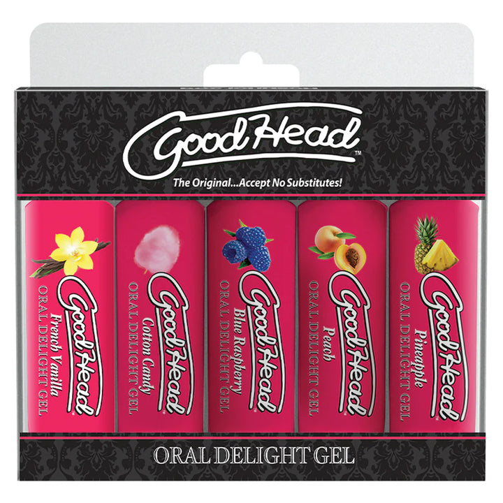 GoodHead Oral Delight Gel 5-Pack 1 oz Bottles
