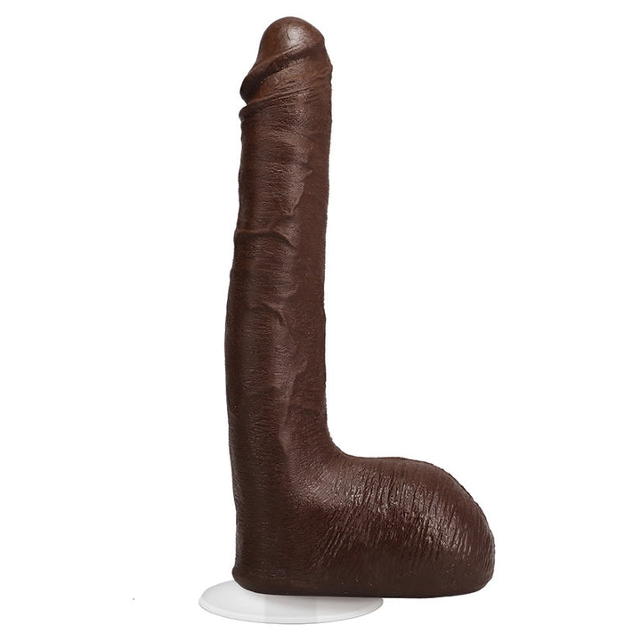 Signature Cocks Ultraskyn Ricky Johnson-Chocolate 10"  from Doc Johnson