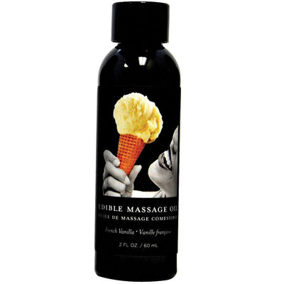Earthly Body French Vanilla Edible Massage Oil 2 Oz.  from Earthly Body