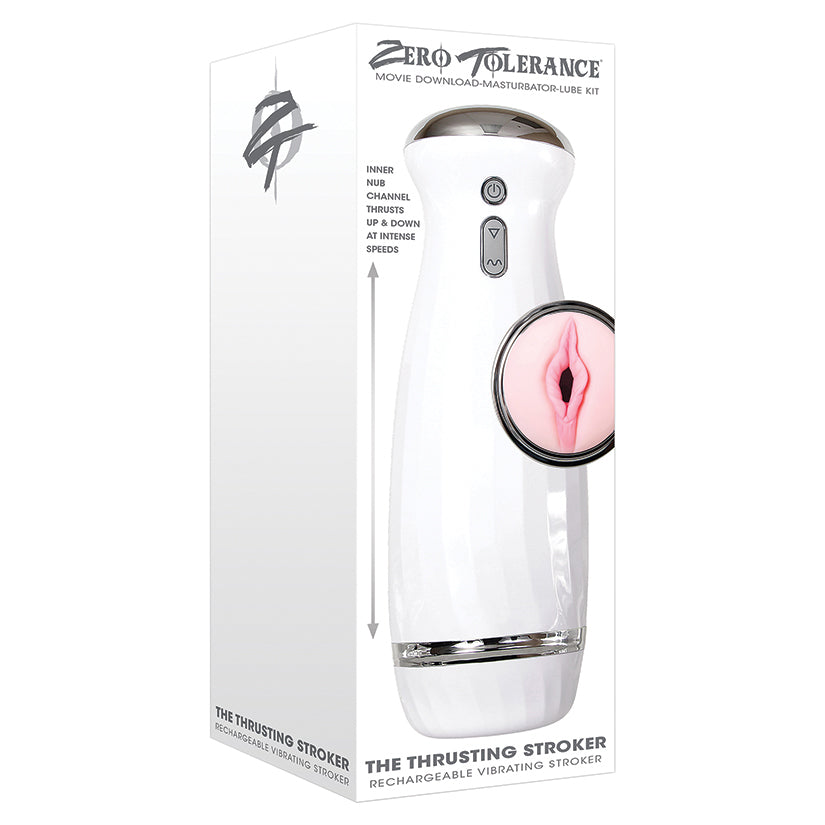 Zero Tolerance The Thrusting Stroker White  from Evolved