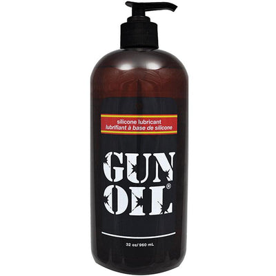 Gun Oil® Silicone-Based Lubricant 32oz  from thedildohub.com