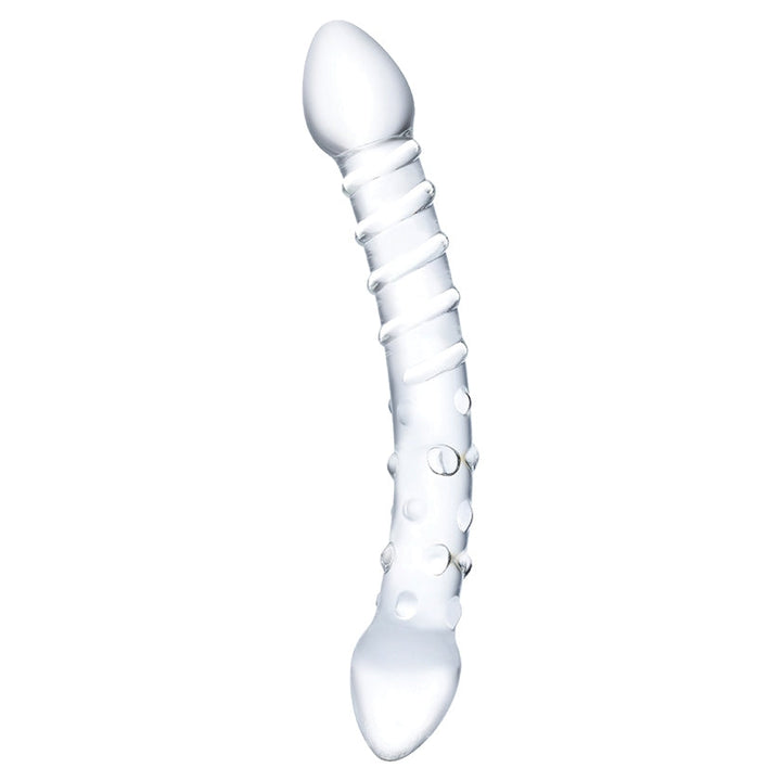 Glas Double Trouble Glass Dildo 10"  from Electric Eel