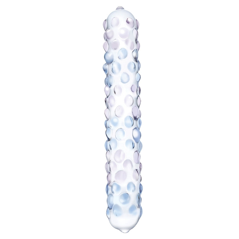 Glas Purple Rose Nubby Dildo  from Electric Eel