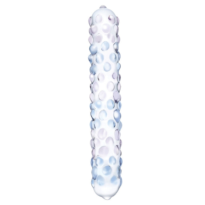 Glas Purple Rose Nubby Dildo  from Electric Eel