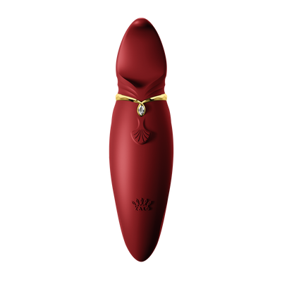 Zalo Hero Clitoral Massager Wine Red  from thedildohub.com
