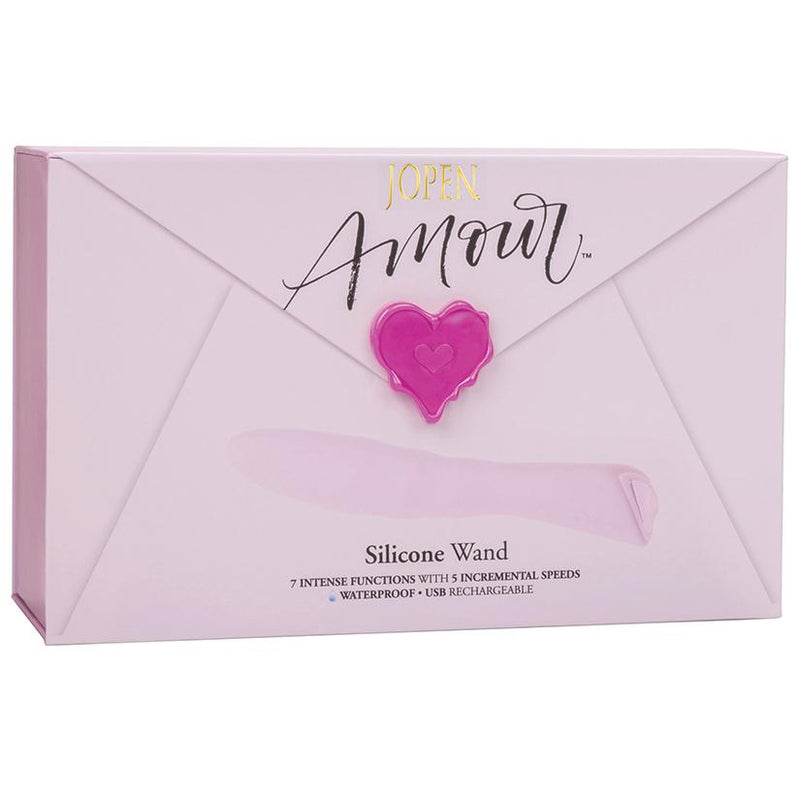 Amour Luxurious Vibrator Pink Wand | Jopen  from Jopen