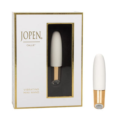Callie Luxurious Vibrating Silicone Rechargeable Mini Wand | Jopen  from thedildohub.com