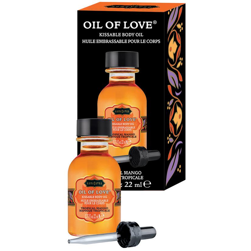 Oil of Love - Tropical Mango - 0.75 Fl. Oz. / 22  ml  from The Dildo Hub