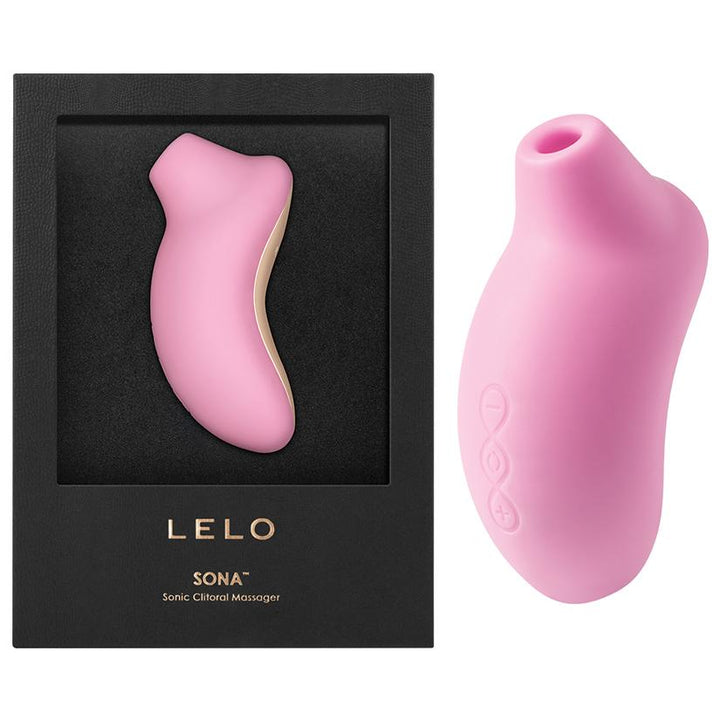 LELO SONA Sonic Clitoral Massager Pink retail box