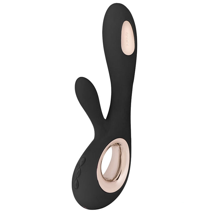 LELO SORAYA Wave Rabbit Vibrator with WaveMotion Black retail box