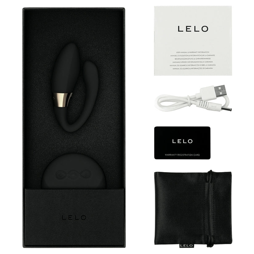 LELO TIANI DUO Dual-Motor Remote Couples Vibrator Black retail box