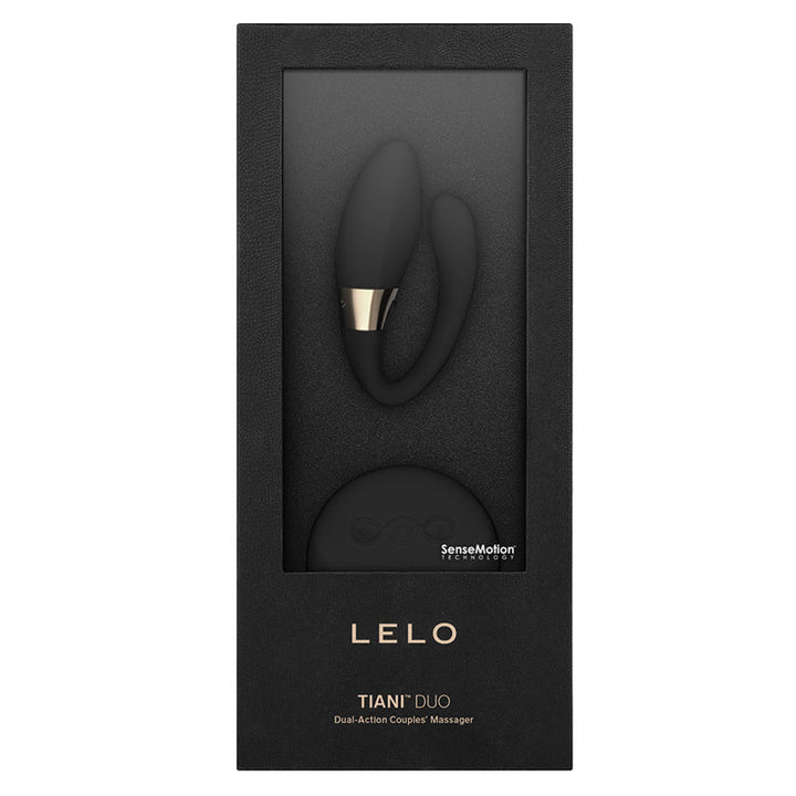 LELO TIANI DUO Dual-Motor Remote Couples Vibrator Black retail box