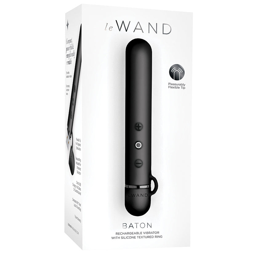 Le Wand Chrome Baton Slim Rechargeable Bullet Vibrator