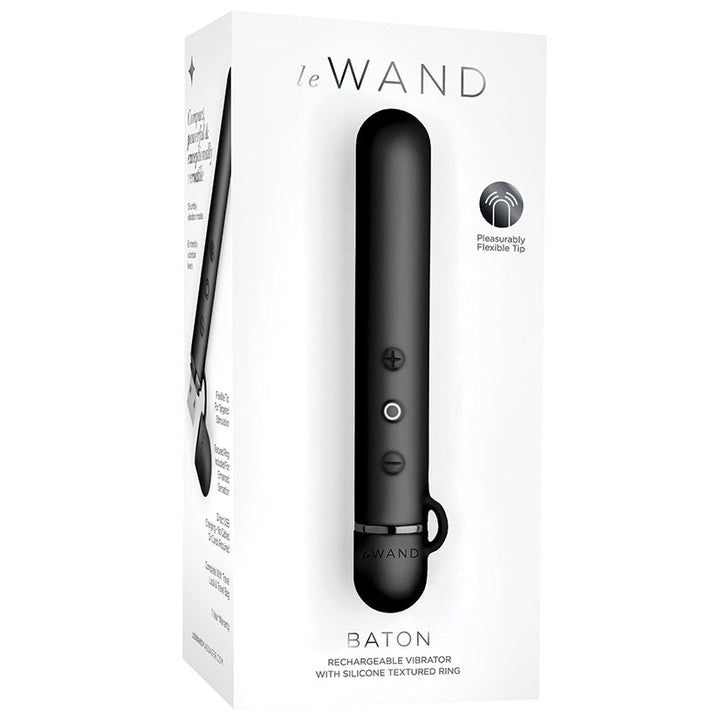 Le Wand Chrome Baton Slim Rechargeable Bullet Vibrator