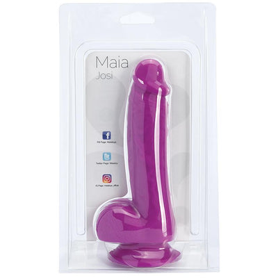 Maia Josi 8-Inch Silicone Realistic Suction Cup Dong  from thedildohub.com