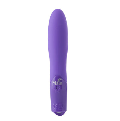 Maia Maddie Silicone 10-Function G-Spot Bullet Vibrator - Neon Purple  from thedildohub.com