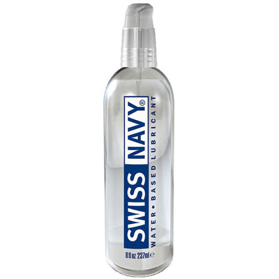 Swiss Navy Water Based Lubricant 8oz  from thedildohub.com
